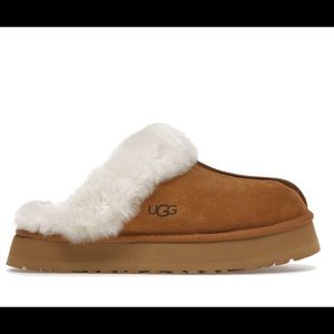 UGG Disquette Platform Slipper Chestnut
